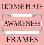 Awareness License Plate Frames
