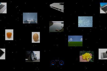 Flash Photo Gallery In Space