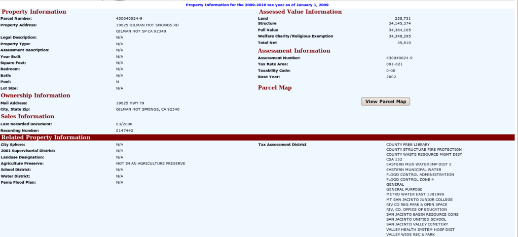 Riverside County in 2008.