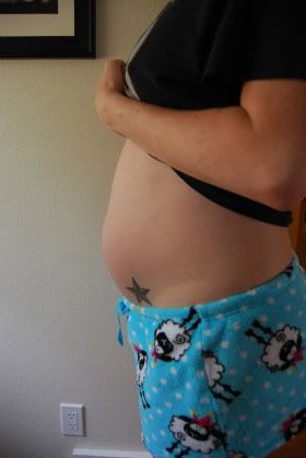25 week belly