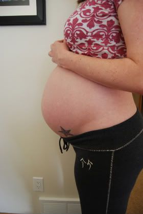 36 week belly