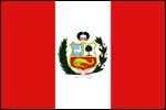 Peruvian Flag Red White and Red