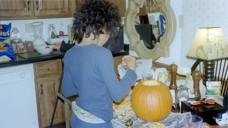 Dante Carving Pumpkin