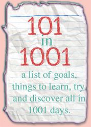 101 Goals in 1001 Days List