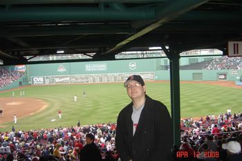 Me at Fenway