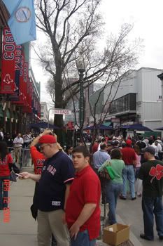 Yawkey Way Before the Game