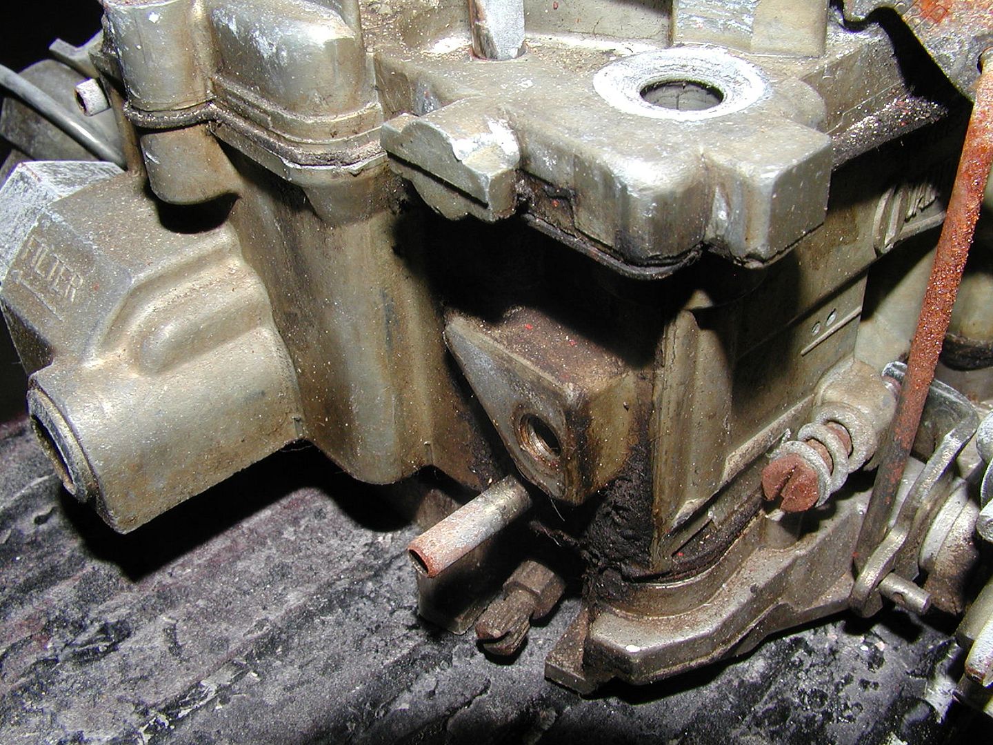 Quadrajet Idle Stop Bracket Team Chevelle