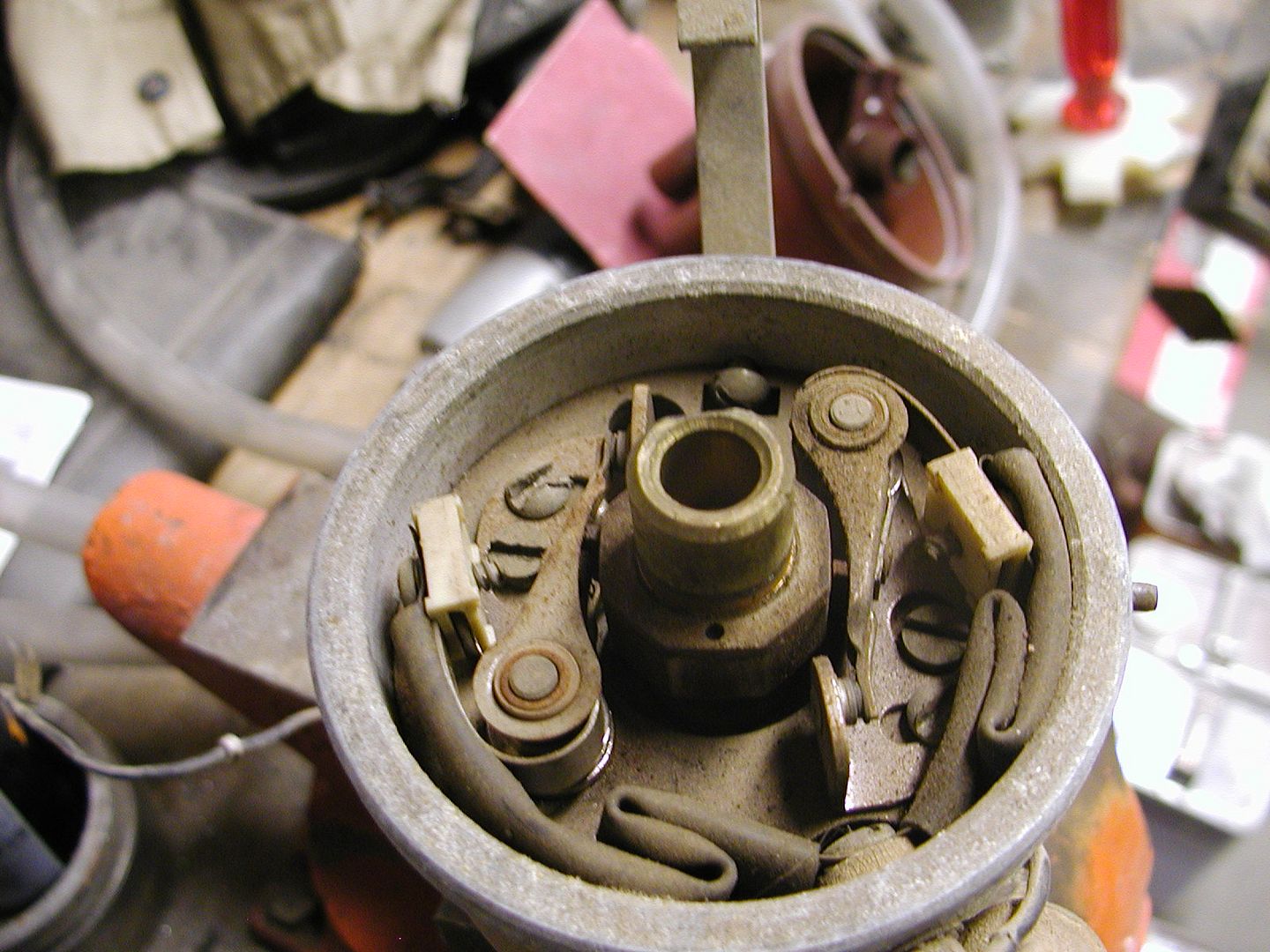 mallory unilite rotor is arcing in cap Chevrolet Nova Forum