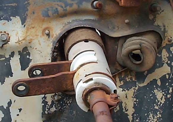 upper clutch rod through firewall - Chevelle Tech 1968 ford galaxie vacuum diagram 