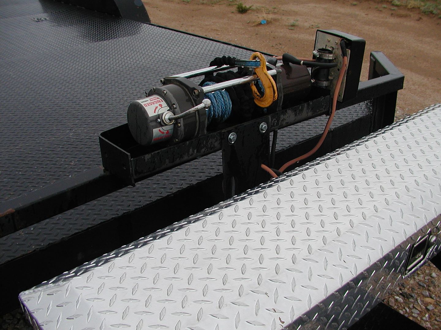OPEN Trailer electric WINCH mounting options? - Chevelle Tech