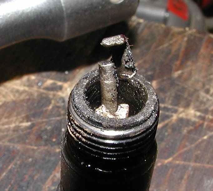 Bent Spark plug electrode Page 2 Chevy Nova Forum