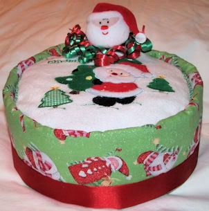 Baby's 1st Christmas Diaper Cake