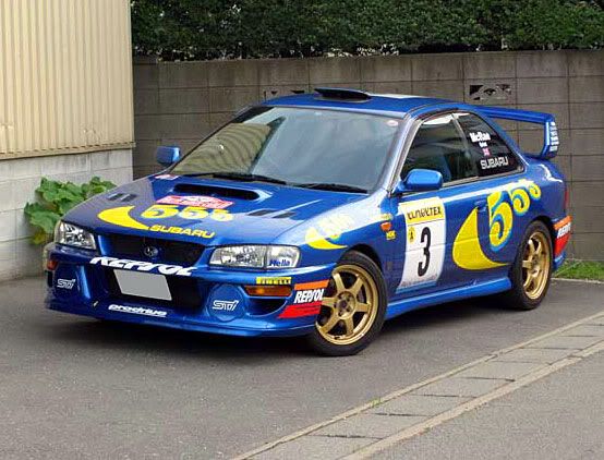 Subaru 555 Blue