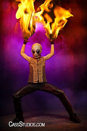 fire dancer alien cassstudios natalie cass