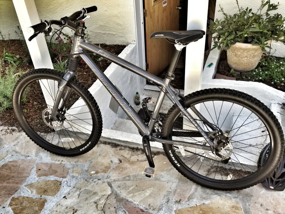 cannondale f3 mountain bike