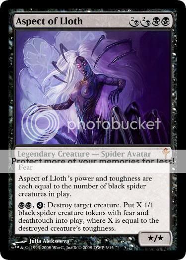 Lloth and Spiders - Custom Card Creation - Magic Fundamentals - MTG ...